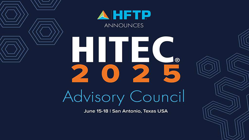 تصویر گروهی اعضای شورای مشورتی HITEC 2026 معرفی‌شده توسط HFTP