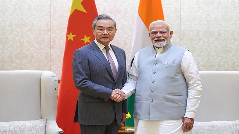 هواپیمای مسافربری در مسیر پرواز مستقیم بین هند و چین پس از پنج سال توقف