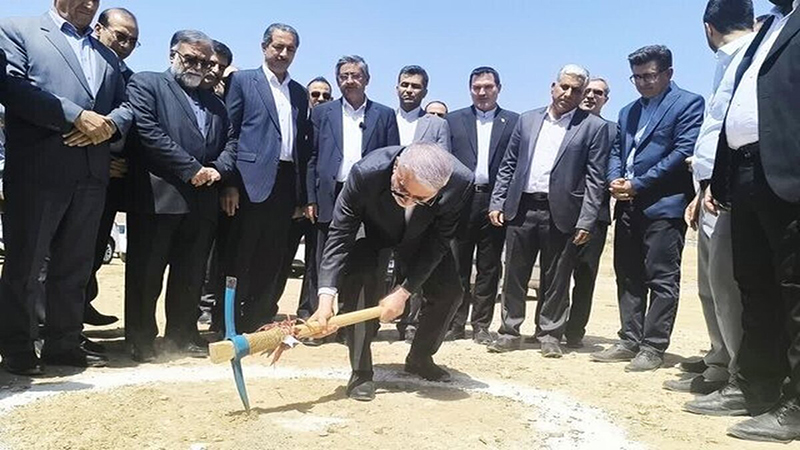 مراسم آغاز ساخت مجتمع گردشگری ژیوار در فاز ۶ پرند با حضور وزیر میراث‌فرهنگی