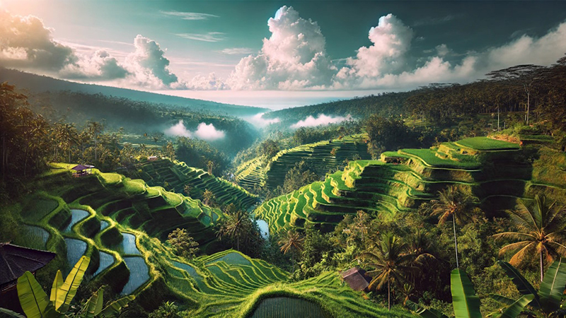 جاذبه‌های گردشگری اندونزی، معابد تاریخی و طبیعت بکر