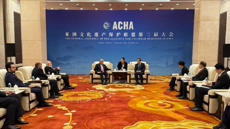 دیدار ایران و چین برای توسعه گردشگری و میراث فرهنگی