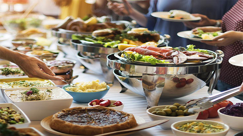 Weekend Brunch Buffet Marriott WTC Dubai Luxury