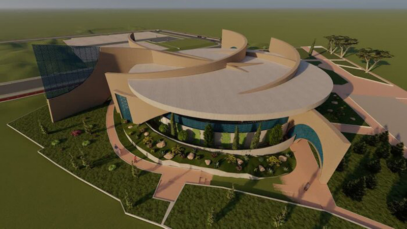 آمفی‌تئاتر نیمه‌باز نیلوفر تهران با طراحی مدرن و امکانات فرهنگی