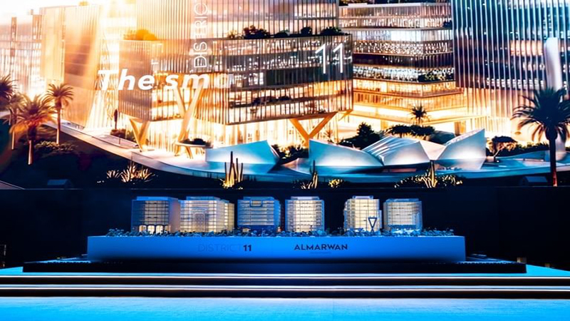 افتتاح District 11 در شارجه با طراحی هوش مصنوعی و زیرساخت‌های هوشمند تجاری