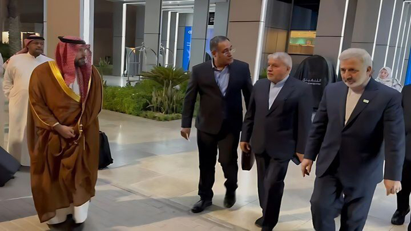 ورود وزیر میراث فرهنگی ایران به ریاض برای اجلاس جهانی گردشگری با استقبال رسمی