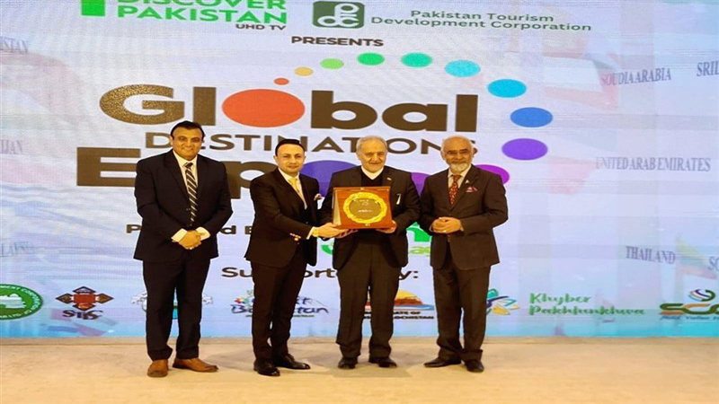 غرفه ایران در نمایشگاه گردشگری پاکستان 2025 با حضور فعال و پر بازدی+نجم امارات