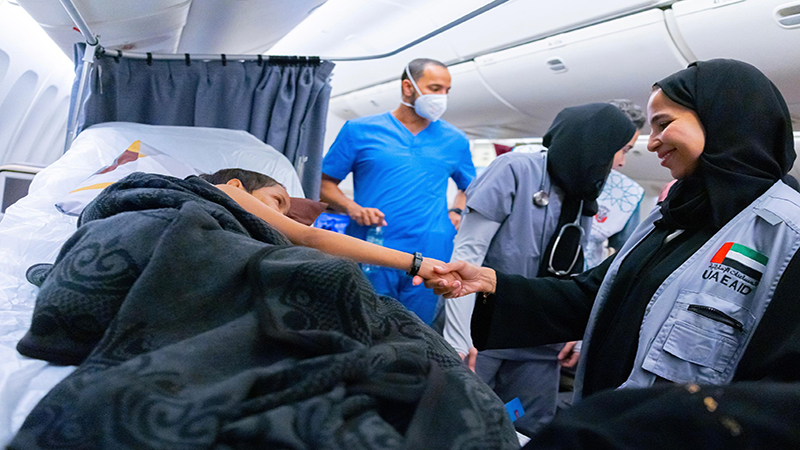 امارات، کمک‌های بشردوستانه جهانی، سومین اهداکننده بزرگ، کمک به غزه، سودان، یمن، اوکراین+نجم امارات