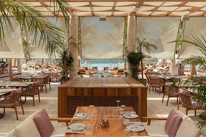 Kyma Beach Dubai | رستوران و کلاب ساحلی یونانی در دبی+نجم امارات