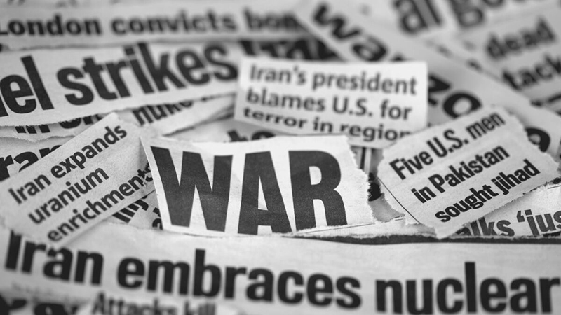 تصویر تحلیل جنگ روانی آمریکا و اسرائیل علیه ایران+نجم امارات