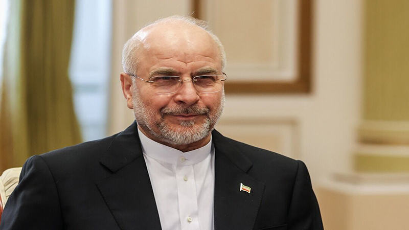 تصویر قالیباف در مراسم بزرگداشت حاج قاسم سلیمانی+نجم امارات