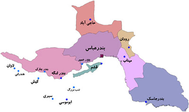 شهرستان میناب +نجم امارات