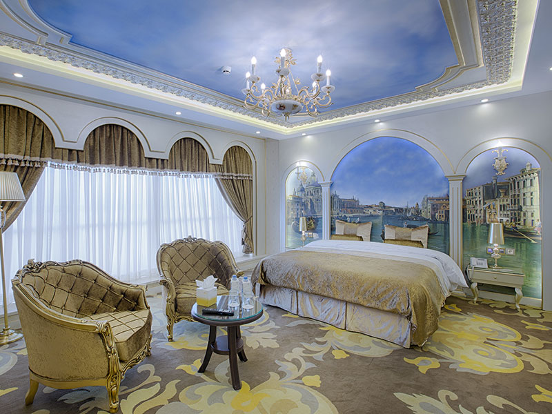 اتاق به سبک ایتالیایی+نجم امارات