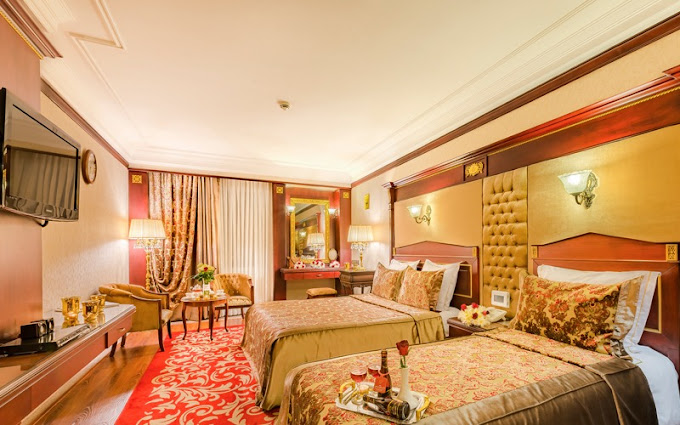 اتاق خواب هتل قصر طلایی – خیابان امام رضا+نجم امارات