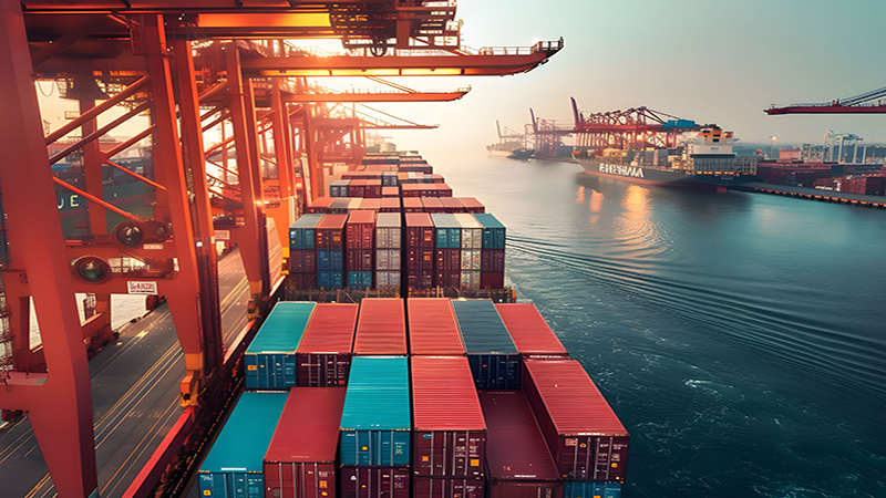 سازمان بندرهای دبی و نماد انجمن بین‌المللی بنادر و آبراه‌ها+نجم امارات