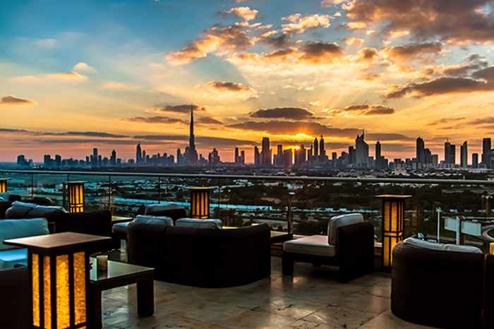 تومو رستوران ژاپنی نمای بیرونی TOMO Japanese Restaurant دبی+نجم امارات