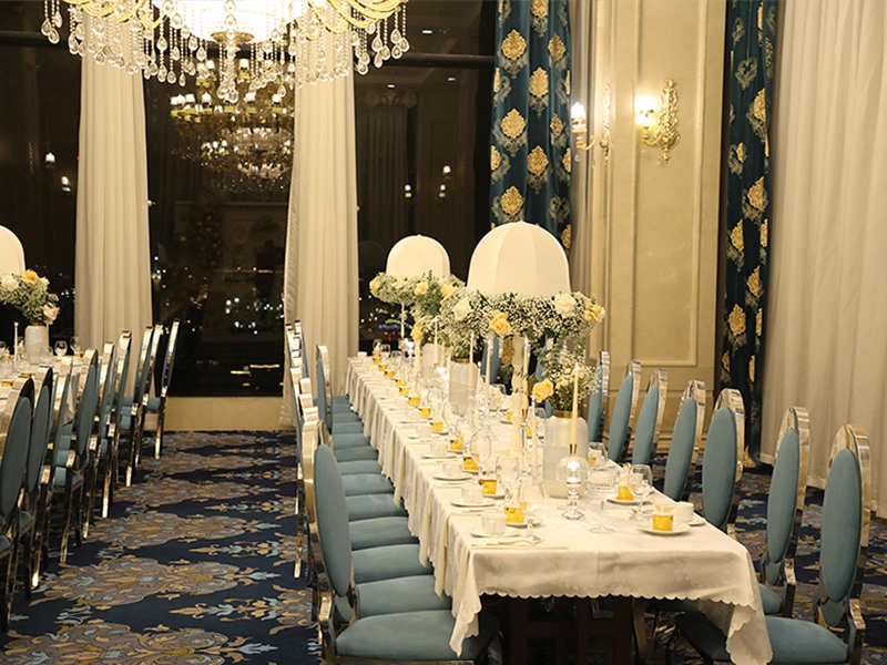 سالن مهمانی هتل الماس ۲+نجم امارات