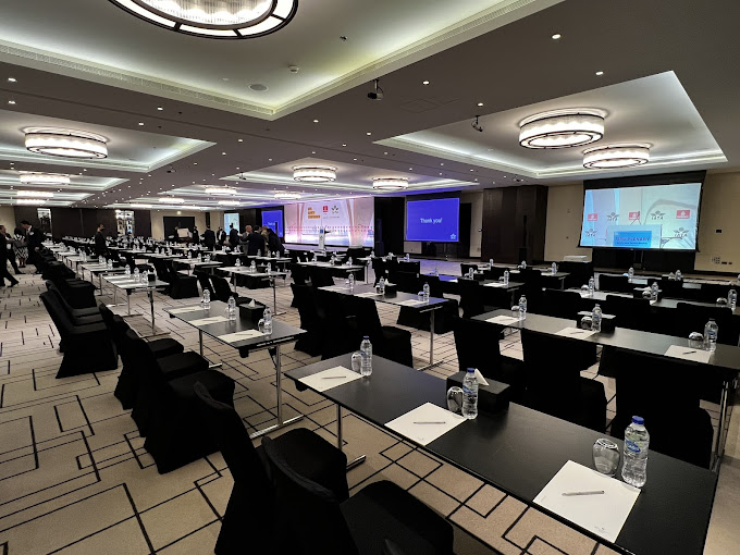 سالن هتل JW Marriott Marquis Hotel Dubai+نجم امارات