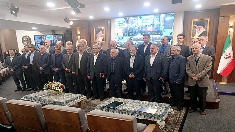 مراسم تجلیل از مهندسان برجسته و استادان مهندسی کشور در روز مهندسی با حضور رئیس فرهنگستان علوم+نجم امارات