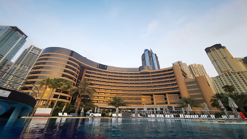 Luxury suite with sea view at Le Royal Meridien Beach Resort & Spa+نجم امارات