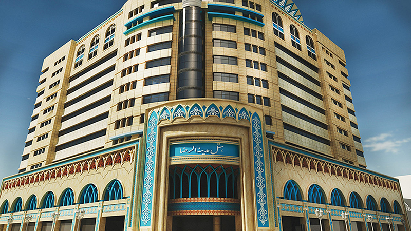 Madineh Al-Reza Hotel Alt اتاق: اتاق مدینه‌الرضا شیرازی با طراحی مدرن و تخت راحت+نجم امارات